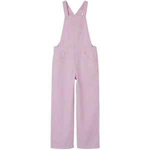 NAME IT Nkfdes Overall 4774-td T Ep tuinbroek voor meisjes, Snoep / strepen: wit