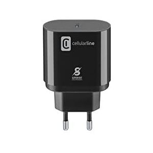Cellularline | Oplader | 25 W Super Fast Charge PD USB-C oplader