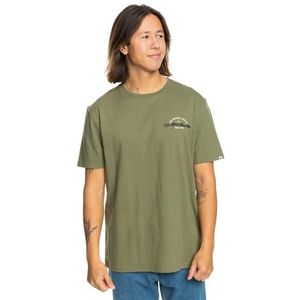 Quiksilver SS Type gebogen T-shirt voor jonge mannen (1 stuk)