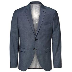 SELECTED HOMME Herenblazer slim fit, Lichtblauw