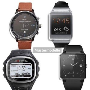 Maoni Displaybeschermfolie voor de Omate TrueSmart Smartwatch, niet-verblindend, mat, mat