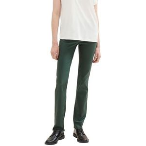 TOM TAILOR 1043262 Alexa Straight Jeans voor dames (1 stuk), 10771 - Donker grenengroen