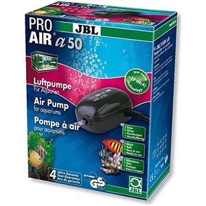 JBL Pro Air A50 luchtpomp voor aquaria van 10 tot 50 l voor aquarium, kleine luchtpomp 6054600