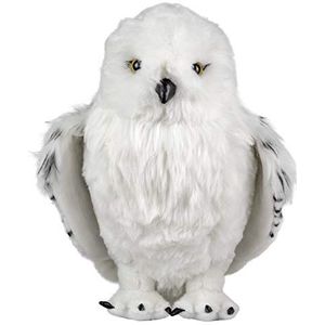 Hedwig Collector's Plush With Wings by The Noble Collection – officieel gelicentieerde Harry Potter-speelgoedpoppen – hoogwaardige sneeuwuil – beweegbare vleugels – voor kinderen en volwassenen