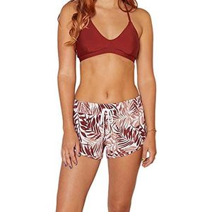 Hurley W Phtm Party Palm Beachrider 3' board shorts dames, Mahonie