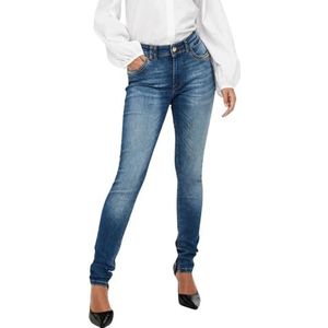 ONLY Jeansbroek voor dames, medium blue denim, 25W x 30L, M