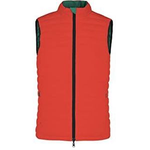 ECOALF Wallalf Reversible Vest Man Gilet Homme, BRIGHT ORANGE, 000L