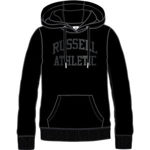 Russell Athletic A21012-IO-099 Pull à capuche pour femme Noir Taille M