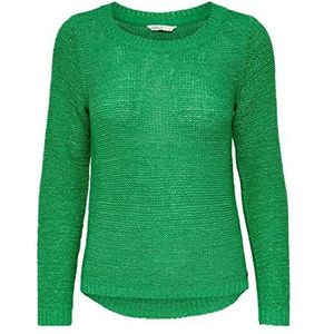 Only Onlgeena XO L/S trui KNT Noos Sweater, Green Bee, S dames, Green Bee