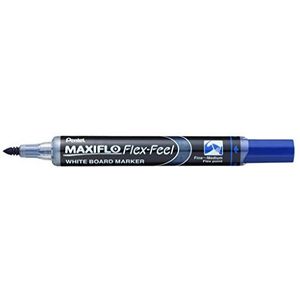 Pentel Maxiflo Flex-Feel Whiteboard Marker 1 stuk blauw