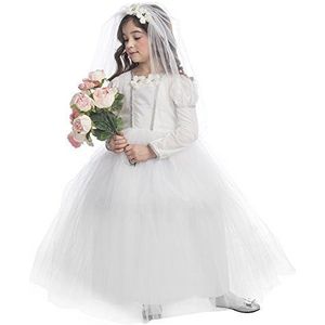 Dress Up America Prinsessenkostuum, schattig, kleine bruiloftsjurk voor meisjes