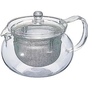 Hario CHJMN-70T Theepot van glas, transparant, 700 ml, import uit Japan