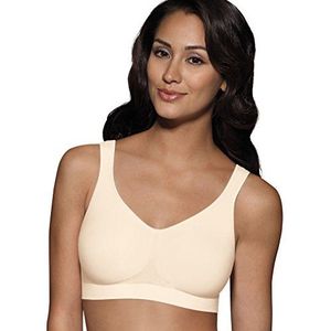 Bali Bali comfort revolutie beha zonder beugel voor dames met volledige afdekking (1 stuk), Lichtbeige