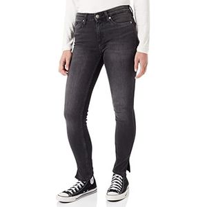 Calvin Klein Jeans Skinny jeans voor dames, middelhoge taille, zwart denim