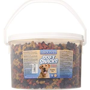 ARQUIVET Soft Snacks Oesitos Mix 4 800 gr - Snacks, snoep, beloningen, snuisterijen en beloningen voor honden - Extra semi-nat voer
