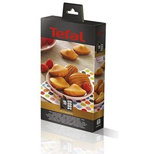 Tefal XA801512 Snack Collection Mini Madeleine accessoires voor wafel, zwart