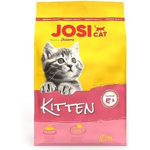 JosiCat Kitten (1 x 10 kg) | Hoogwaardig droogvoer voor groeiende katten | droogvoer voor katten | Powered by Josera | 1 verpakking
