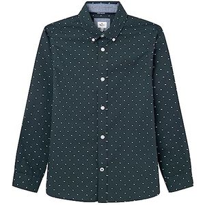 Pepe Jeans Dorset overhemd voor jongens, Groen (Regent Green)