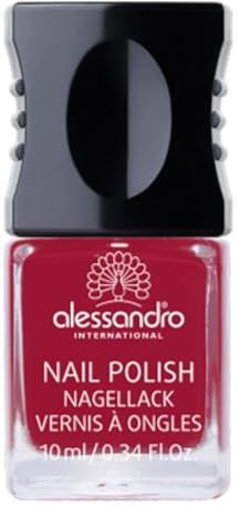 Alessandro 906 Red Illusion Nagellak, 10 ml