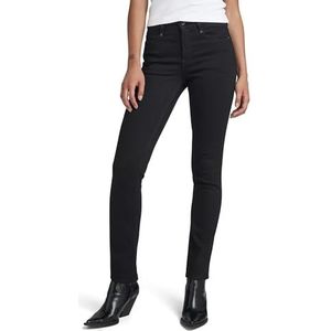 G-STAR RAW Noxer Straight Jeans voor dames, zwart (Pitch Black B964-a810)