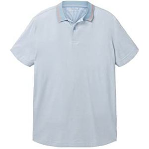 TOM TAILOR 1036437 Poloshirt voor heren, gestreept, 1 stuk, 31992 Stonington Blue White Stripes