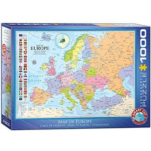 Karte von Europa 1000 Teile