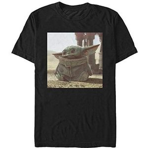 Star Wars Tiny Green Organic T-shirt à manches courtes unisexe, Noir, XL