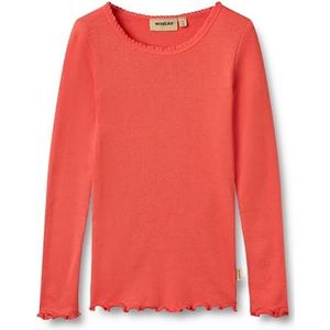 Wheat T-shirt à manches longues Reese Öko-Tex pour fille, 1123 Candy Red, 122