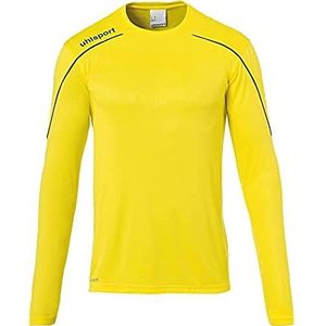 uhlsport Stream 22 herenshirt met lange mouwen, Geel/azuurblauw