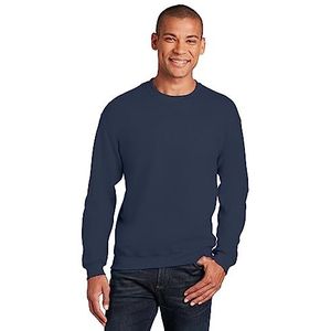 Gildan Sweatshirt met ronde hals voor heren, 1 stuk, Navy Blauw