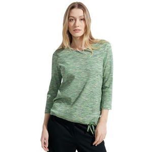 Cecil B321014 T-shirt met 3/4 mouwen voor dames, Meerkleurige groene mix