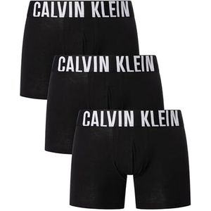 Calvin Klein Boxer Brief 3pk 000nb3609a boxershorts heren, zwart, zwart