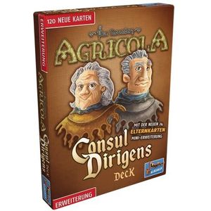 Asmodee, Lookout Games, Agricola - Deck Consul-bestuurder | Uitbreiding, kennerspel, gezelschapsspel, 1-4 spelers, vanaf 12 jaar + 90 minuten, Duits