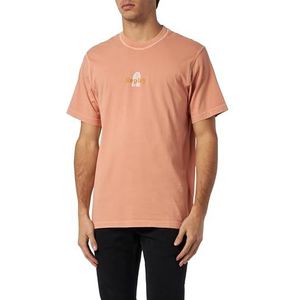 REPLAY Heren T-shirt, 267 Pagoda Red, L, 267 Pagoda Red