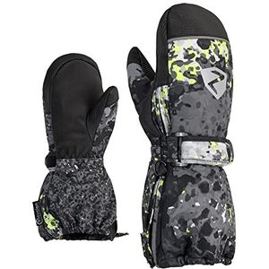 Ziener Lanup skihandschoenen voor baby's, uniseks, waterdicht, extra warme wol, skihandschoenen voor Galaxy Print 110