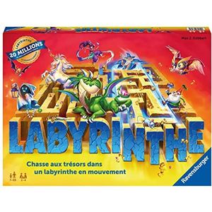 Ravensburger - Labyrinth – klassiek gezelschapsspel – bordspel en denkspel familie Franse versie 2 tot 4 spelers – vanaf 7 jaar – 26743