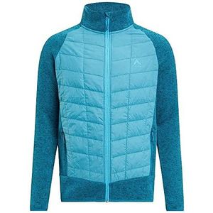 McKINLEY Skeena Veste Melange/Blue Petrol 3XL