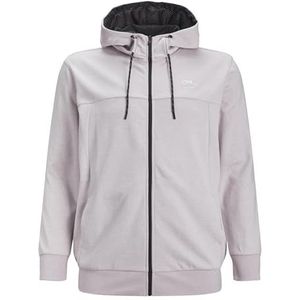 JACK & JONES PLUS Jcoair Sweatshirt met rits en capuchon voor heren, Violet Ice - Details: mix