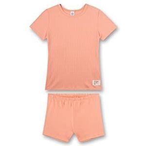 Sanetta 245425 pijamaset voor meisjes, Peach Amber