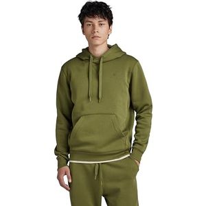 G-STAR Heren Premium Core Hoodie Groen (Sage D16121-c235-724), M, Groen (Sage D16121-c235-724)