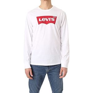 Levi's Orig Hm V-hals T-shirt voor heren, Wit