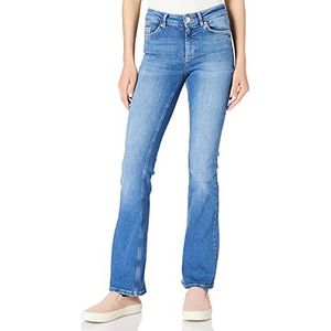 Only Onlblush Life Mid Flared Bb Rea1319 Noos Damesjeans, Blauw