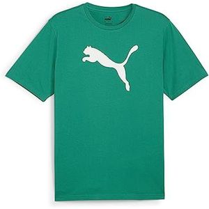 PUMA Teamrise Logo T-shirt voor heren, katoenen jersey