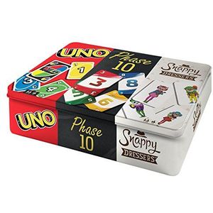 Mattel Games Ffk01 Uno Phase 10 Snappy Dressers