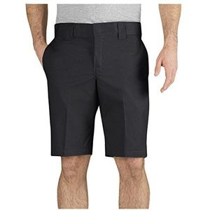 Dickies - - 11 inch mechanische stretch werkshorts van WR849 heren, 36, zwart, zwart.