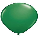Folat - Ballonnen, donkergroen, 30 cm - 100 stuks, 08102
