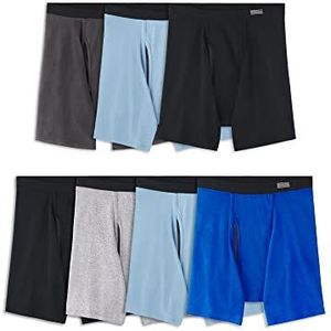 Fruit of the Loom Coolzone Boxershorts voor heren, verschillende kleuren, 7 stuks bestekriem