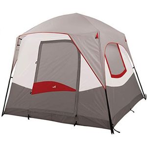 ALPS Mountaineering Camp Creek tent voor 6 personen, grijs/rood