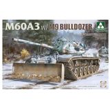 TAKOM 2137 – M60A3 met bevestiging M9 Bulldozer – kunststof set schaal 1:35