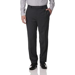 Calvin Klein Aparte nauwsluitende pasvorm, zakelijke broek voor heren, antraciet, 34 W/34 L, Antraciet